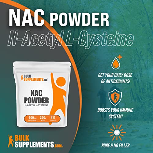 NAC Powder (NAcetyl LCysteine) NAC 600mg N