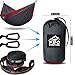 Pro Venture Camping Hammock 500 lb Capacity – Portable Double Hammock with Tree-Friendly Straps and Carabiners, Lightweight for Backpacking, Hiking, Travel, Beach, Backyard