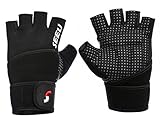 SEEU Women's Men's Weight Lifting Gloves with 17.5