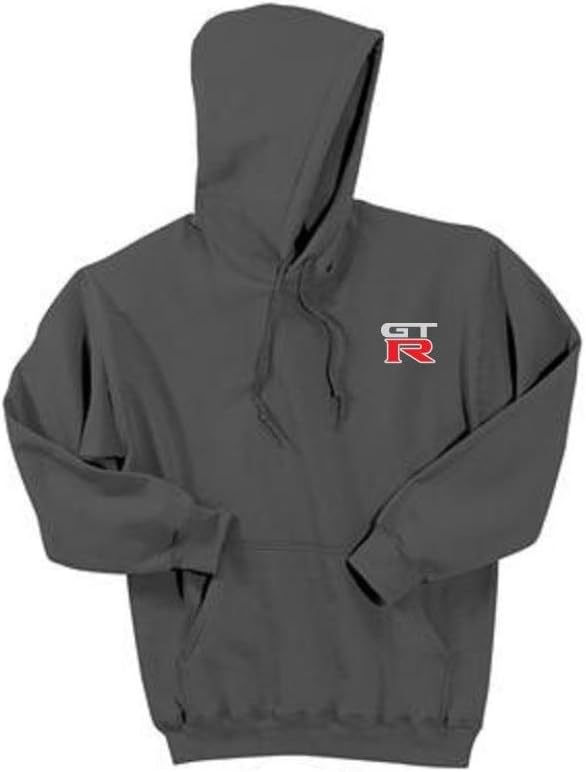 Nissan Custom GTR Pullover Hoodie Charcoal-Medium