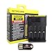 Nitecore Intellicharge i4 Smart Charger - 2016 Edition, Black,