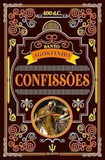 Livro Confissões de Santo Agostinho - Edição de Luxo