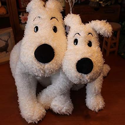 Amazon Com Extoy 40cm Big The Adventures Of Tintin Snowy Dog Cute