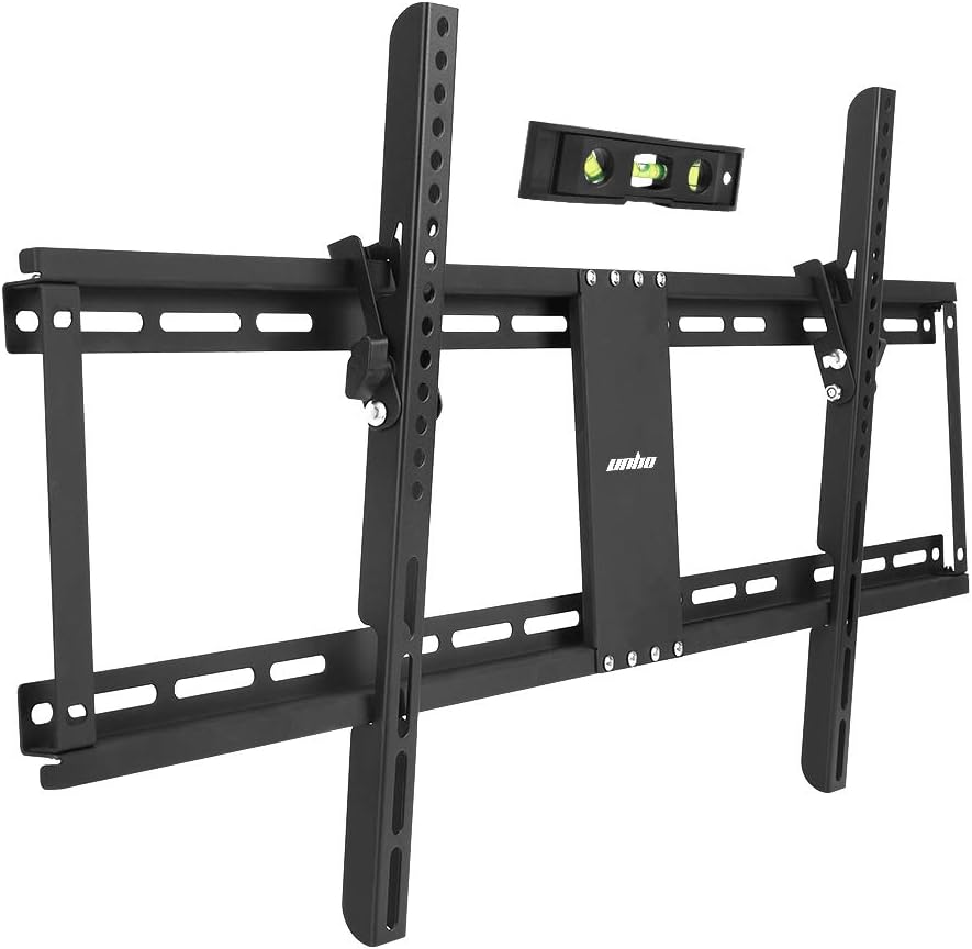 unho 32-85" Fixed TV Wall Mount Bracket Tilt Ultra Slim TV Mount for LED LCD OLED Plasma TVs with Spirit Level Super Strong 132 lbs Weight Capacity VESA up to 800 x 400 - Image 3