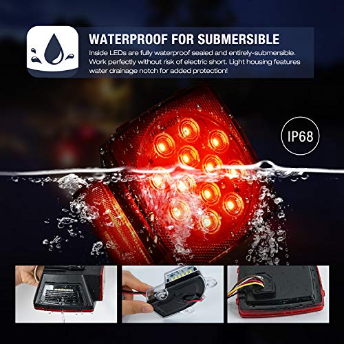 4 Nilight+Trailer+Submersible+Snowmobile+Warranty