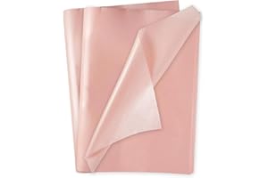 Pink Tissue Paper for Gift Bags, 19.7 X 27.6 inch Large Metallic Gift Flower Wrapping Tissue Paper Bulk for Gift Wrap 20 Shee
