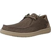 Skechers Men's Streetwear Melson - Raymon Moc Toe Bungee Slip On | Casual, Air-Cooled Memory Foam, Goga Mat Arch Support, Slip On