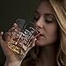 Regal Whiskey Glasses Set of 2 by Angels’ Cut. Two, High Quality Whisky, Bourbon, Scotch Rocks Glasses. Dishwasher Safe, Lead-Free, Gift Set Glassware. Elegant Bar Glass Tumblers for Alcohol.