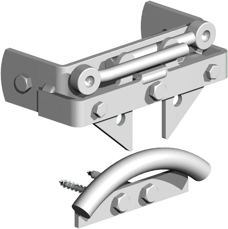 1st Fix South Galvanized Uni Latch Two Way Gate Catch For Wooden Field