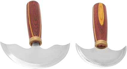 Amazon Co Jp 高速スチールdiyレザークラフトトリムツールレザーラウンドナイフ切断 トリミング用 3 5 143mm ホーム キッチン