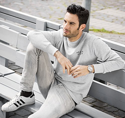 Orphelia Milanese - Reloj de Pulsera analógico para Hombre con Correa de Malla de Acero Inoxidable - Imagen 6