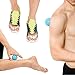 Toe Separators - Yoga Gel Toe Spacers - Toe Spreaders for Bunion - Hummer Toe Straightener - Overlapping Toes Stretcher Alignment - Foot Pain Relief - Spiky Massage Ball Set - Soft Silicone Men Women