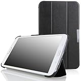MoKo Samsung Galaxy Tab 3 8.0 Case - Ultra Slim Lightweight Smart-shell Stand Cover Case for Galaxy Tab 3 8.0 inch SM-T3100 / SM-T3110 Android Tablet, BLACK (WILL NOT Fit Samsung Galaxy Tab 4 8.0)