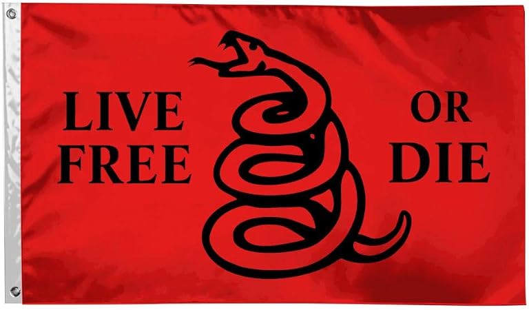 Amazon Com Sammaliflag American Flag Us Vete Rans Live Free Or Die 3x5 Flags Banner 3 X5 Ft With Brass Grommets For President 2020 Home Outdoor Sports Outdoors
