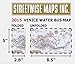 Streetwise Venice Water Bus Map - Laminated Vaporetto Venice Map for Travel - Pocket Size