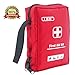 I GO A1FA02 Expedition First Aid Kit with Nylon Case, Red