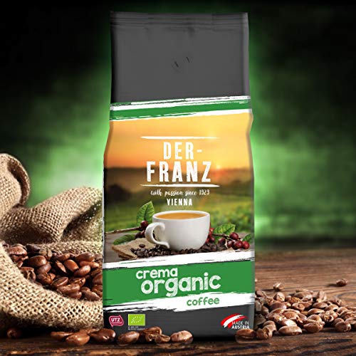 Der-Franz Crema-Bio-Kaffee UTZ, gemahlen, 1000 g – Bild 5