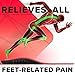 Plantar Fasciitis Arch Support Insoles for Men and Women Shoe Inserts - Orthotic Inserts - Flat Feet Foot - Running Athletic Gel Shoe Insoles - Orthotic Insoles for Arch Pain High Arch - Boot Insoles