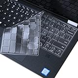 DELL XPS 13 Keyboard Cover Ultra Thin Clear Keyboard Skin for 2019 Dell XPS 13 9380 & 2018 DELL XPS 13 9370 & 2017 Release DELL XPS 13 9365 13.3" 2 in 1 Ultrabook Protective Skin, TPU