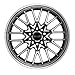 Maxxim CHANCE Black Wheel with Painted and Machined Lip and Face (16 x 7. inches /5 x 112 mm, 40 mm Offset)