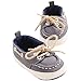 YOHA Baby Boys Fashion Sneakers Kids Anti-Slip Toddler Sneaker Soft Casual Slip-on Toddler Shoes Grey,6 Months