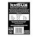 EXOUS BODYGEAR Performance Weight Lifting Belt 5.5inch Lumber Back Support - Adjustable Velcro Ergonomically Shaped for Squats, Power Lifting - Olympic Lifts [Small 30-35