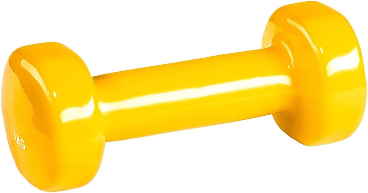 Haosan Vinyl Coated Dumbbells Set Aerobics Weights | Anti-Slip Surface