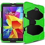 Samsung Galaxy Tab A 10.1 Case(SM-T580),Slim Heavy Duty Shockproof Rugged Case High Impact Resistant Defender Full Body Protective Cover with Screen Protector