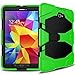 Samsung Galaxy Tab A 10.1 Case(SM-T580),Slim Heavy Duty Shockproof Rugged Case High Impact Resistant Defender Full Body Protective Cover with Screen Protector