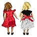 Springfield Collection by Fibre-Craft - Holiday Party Set Includes Two Dresses and Shoes- Fits All 18-Inch Dolls - Mix and Match - For Ages 4 and Up