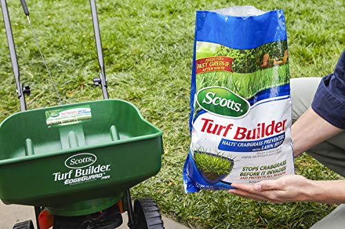 Scotts Turf Builder Halts Crabgrass Preventer with Lawn Food: Covers up to 5,000 sq. ft., 13.35 lbs., Not Available in… - Image 3