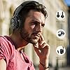 PowerLocus P3 Bluetooth Headphones Over-Ear, [40h Playtime, Bluetooth V5.0] Wireless Headset Hi-Fi Stereo Headphone…