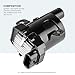 Ignition Coil Compatible with Chevy Avalanche Express Silverado Suburban Tahoe Traiblazer - GMC - Buick Rainer - Cadillac Escalade - Hummer - Isuzu - Workhorse Fastrack - (Is Round, Not Square)