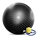 Forbidden Road Exercise Yoga Ball (4 Size, 4 Colors) 200 lbs Slip-Resistant Yoga Balance Stability Swiss Ball
