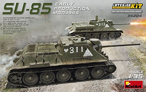 1:35 Su-85 Mod.1944 Tank Model Kit