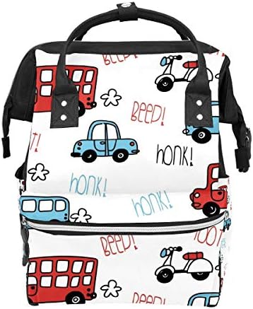 ママリュック バス 車 かわいい ミイラバッグ デイパック レディース 大容量 多機能 旅行用 看護