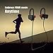 Bluetooth Headphone Wireless Headset for Sport Compact Over-Behind-Ear Earbud Hands Free Mic Sweatproof Stereo Fit Crystal Clear Sound iPhone Android Compatible Cheap on Sale-Black