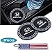3Inc Tough Car Logo Vehicle Travel Auto Cup Holder Insert Coaster Can for Honda All Models