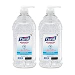 PURELL Advanced Instant Hand Sanitizer - 2L Pump Bottle, Original - 2 pack