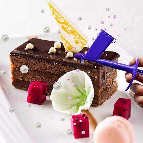 image for DAGEDA 4 Pieces Plastic Pearl Applicator, Fondant Cake Decorating Tool