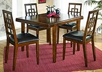Ashley Furniture Signature Design - Cimeran Dining Room Table and Chairs Set - 1 Table and 4 Chairs - Set of 5 - Medium Brown