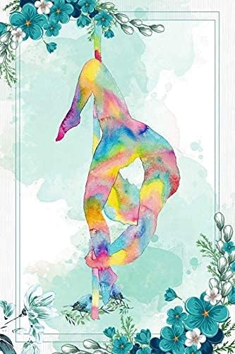 Amazon 面白いブリキのサインポールダンスアートヨガ水彩画金属壁プラークギフトの装飾屋外屋内壁パネルレトロヴィンテージ壁画8x12インチ ウォールステッカー オンライン通販