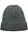Dahlia Mens Skullies & Beanies - Wool Cable Knit, Slouch, Dual Layer Winter Hats