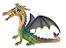 Bullyland DRAGON with Two Heads In Green Action Figure