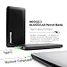 Imazing 10000mah Qualcomm Quick Charge 3.0 Type C 5V/3A input & output Power Bank Portable Charger External Battery Pack 3A + 3.0 5V 9V 12V (Black)