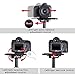 IFOOTAGE Aluminum Handheld Camera Stabilizer 20 inches Video Steadycam Stabilizer with 1/4 inch Screw Quick Release Plate Compatible for DSLR Cameras Camcorders, Up Load 6.6 lbs