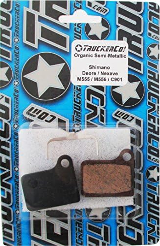 Organic Semi Metallic Disc Brake Pads Fits Shimano Models: Nexave deore BR M555 M556, BR C901, c-92 m55-m
