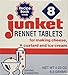 JUNKET RENNET TABLETS VNLA 8CT, 0.23 OZ