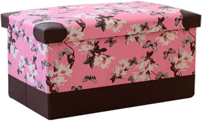 ZQXXX Taburete de Almacenamiento Plegable para el hogar, fácil de