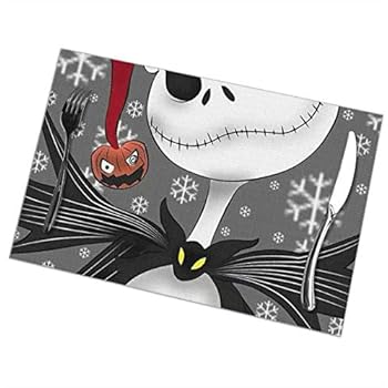 Amazon.com: LIUYAN Placemats Nightmare Before Christmas Placemat